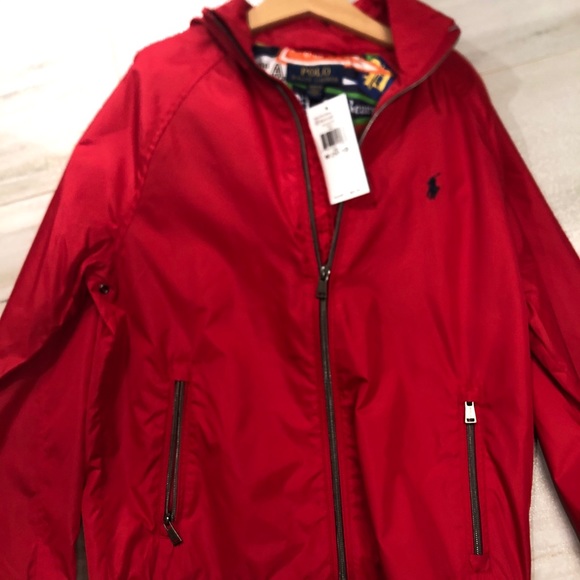 🆕Polo Ralph Lauren Packable Raincoat Windbreaker